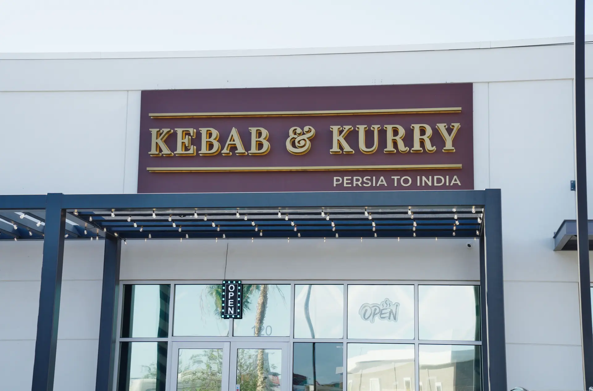 The Kebab & Kurry sign at Town Square: Persia to India
